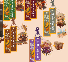 Load image into Gallery viewer, Dungeon Meshi Tag Keychains (various)