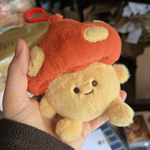 Load image into Gallery viewer, Mushroom Plushies - Plushie Bag Charm Keychain