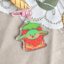 Load image into Gallery viewer, Clan of three Strawberries - Keychains LIMITED EDITION