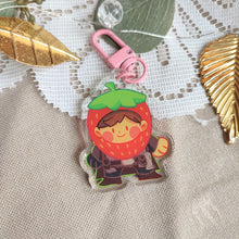 Load image into Gallery viewer, Clan of three Strawberries - Keychains LIMITED EDITION