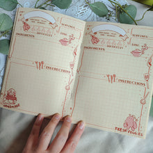 Load image into Gallery viewer, Recipe Journal - Dunmeshi Inspired - A5 sized