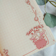 Load image into Gallery viewer, Recipe Journal - Dunmeshi Inspired - A5 sized