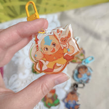 Load image into Gallery viewer, Avatar - Tiny ATLA gradient Keychains
