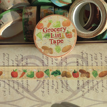 Load image into Gallery viewer, Grocery Items - Washi Tape