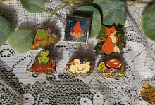 Load image into Gallery viewer, FINALE SALE Friends of the Forest - Enamel Pin Collection 2022