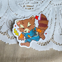 Load image into Gallery viewer, Rocket Raccoon - Matte Clear Sticker
