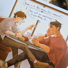 Load image into Gallery viewer, Jayvik Modern Au A5 print
