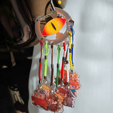 Load image into Gallery viewer, One Carabiner to Rule them All - LOTR Sauron Keychain Holder
