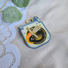 Load image into Gallery viewer, PHM - Hello Earth! Statement - Acrylic Flip Phone Charm
