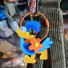Load image into Gallery viewer, [SALE] Roadrunner Spinning Keychain - Orange Ring - DISCOUNTED Looney Tunes
