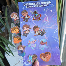 Load image into Gallery viewer, Jayvik Cosmically Bound - Clear Stickersheet
