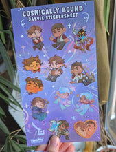 Load image into Gallery viewer, Jayvik Cosmically Bound - Clear Stickersheet

