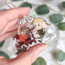Load image into Gallery viewer, Legolas &amp; Gimli - Lord of the Rings Acrylic Keychain
