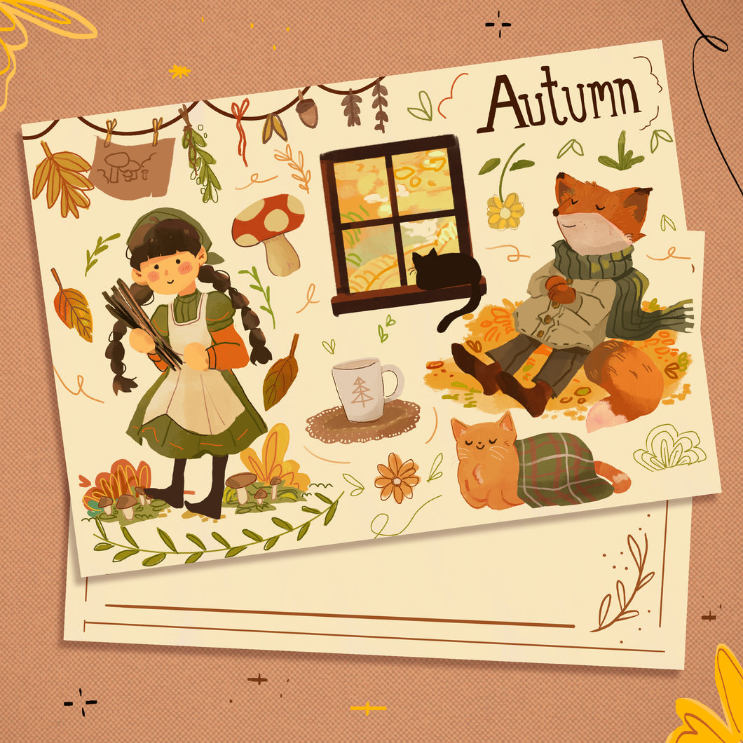 Autumn is here! - Postcard