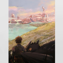 Load image into Gallery viewer, How To Train Your Dragon A4 Print - HTTYD
